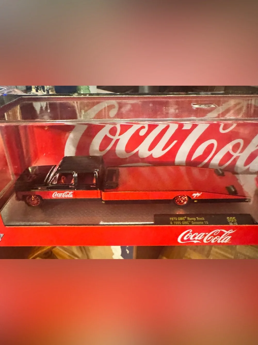 Coca-Cola Red Ramp Truck Playset - Die-Cast Kids Vehicle